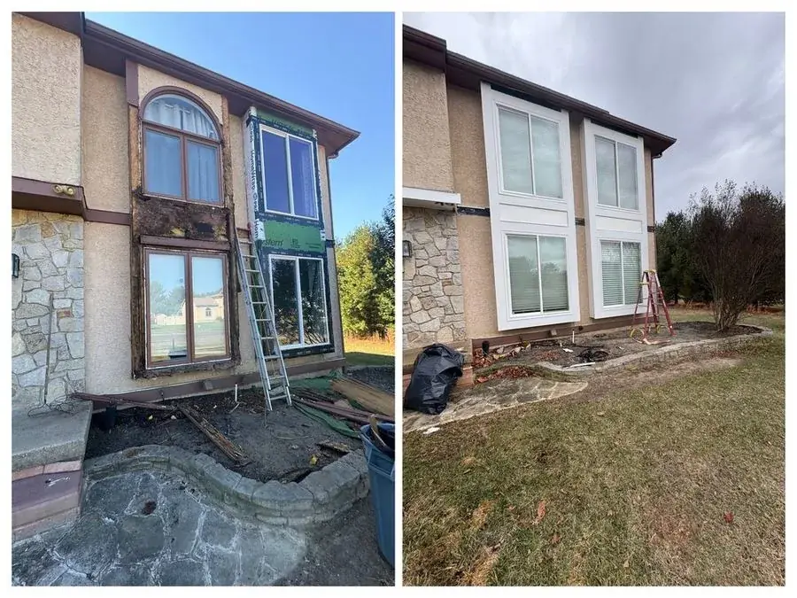 Exterior bump-out and structural wood restoration, Chester County PA