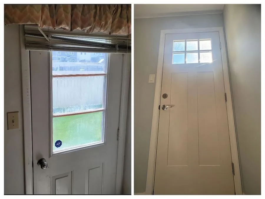 Exterior door replacement by LM Legacy Remodeling, Greater Philadelphia