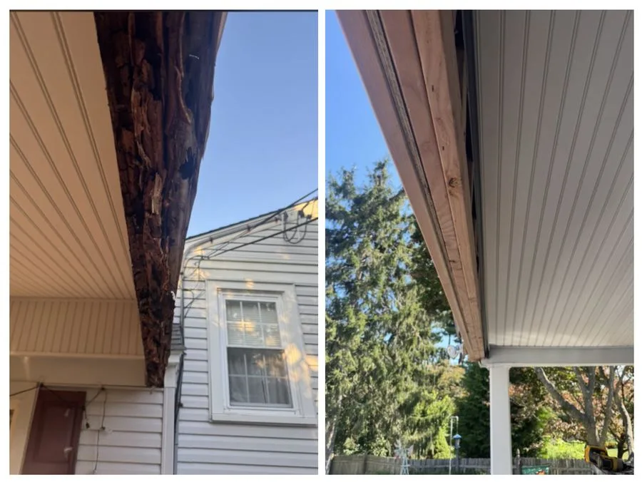 Structural exterior wood restoration in Delaware County PA